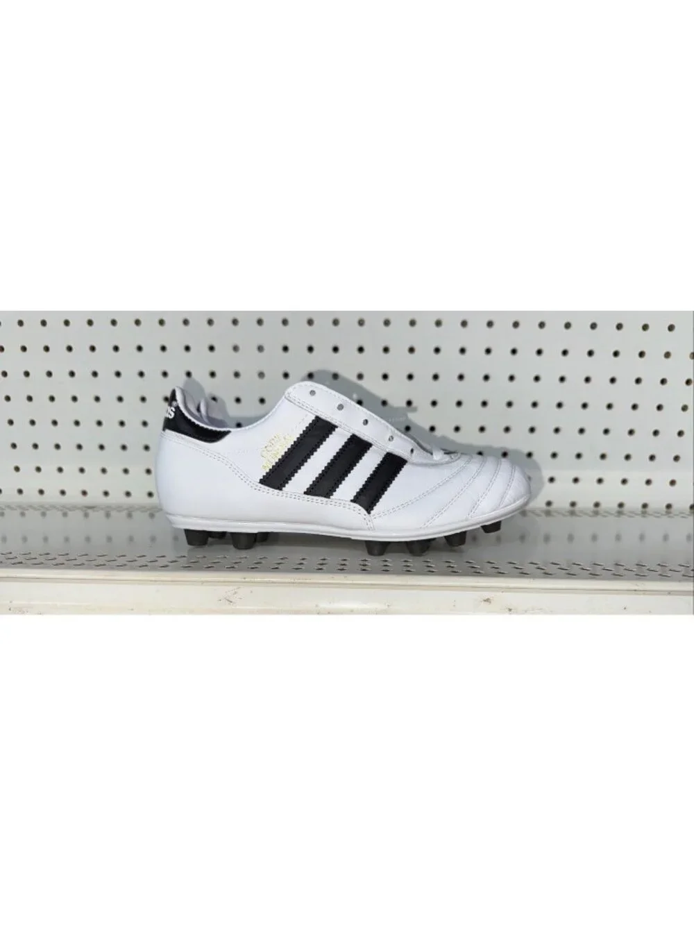 Adidas Copa Mundial FG Mens Leather Soccer Cleats Size 7 White Black ID4050